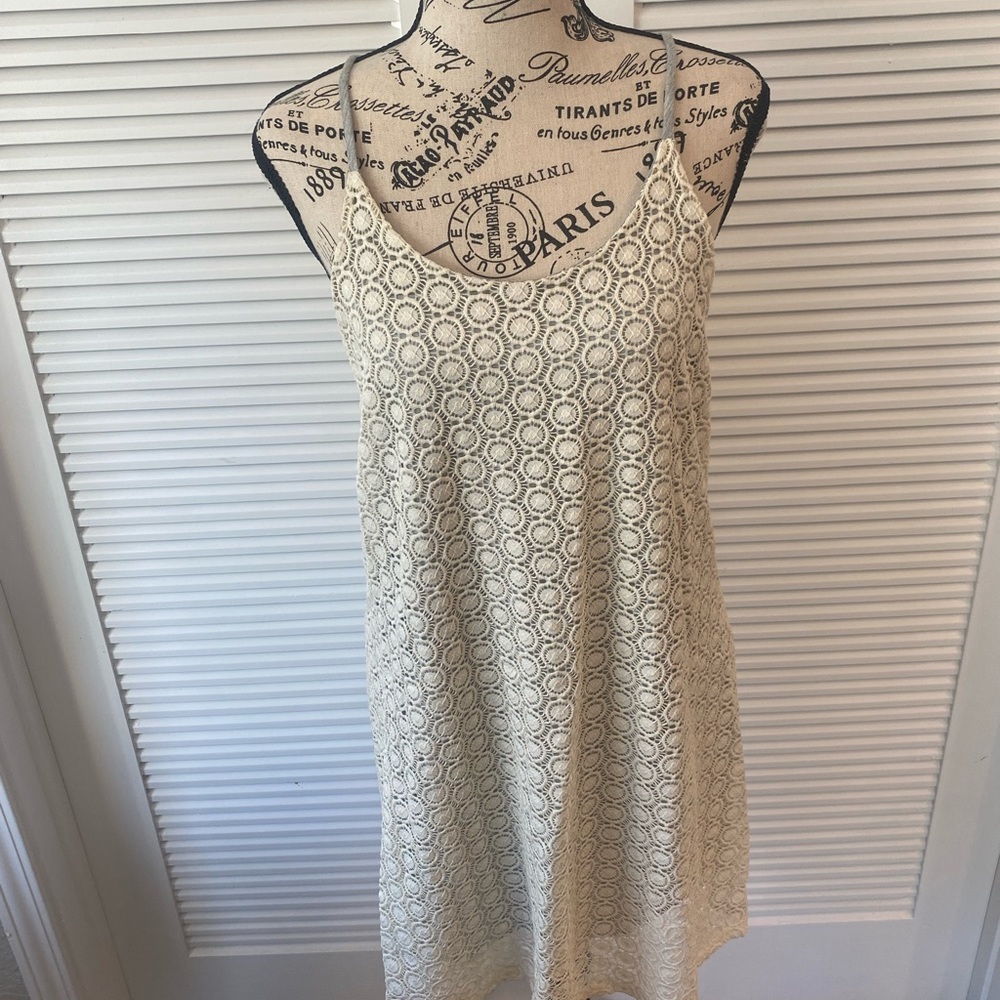 Jersey lined, strap dress